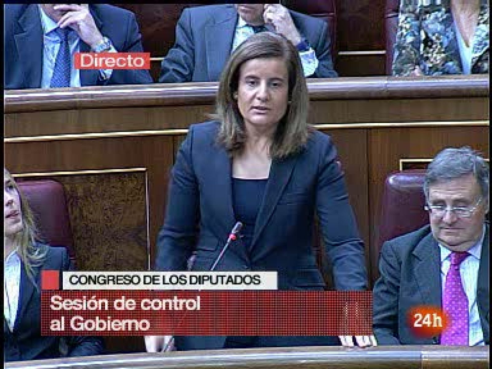  Isabel Báñez, diputada del PP, ha acusado en el Congreso a Manuel Chaves de apoderarse ilícitamente de 700 millones de euros junto a sus compañeros socialistas mientras era presidente de la junta de Andalucía
