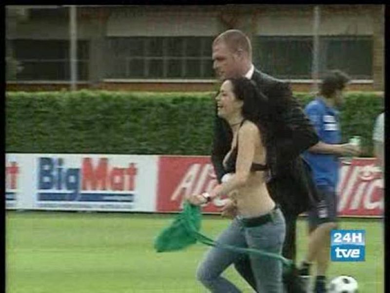 Un 'accidentado' entrenamiento en Italia