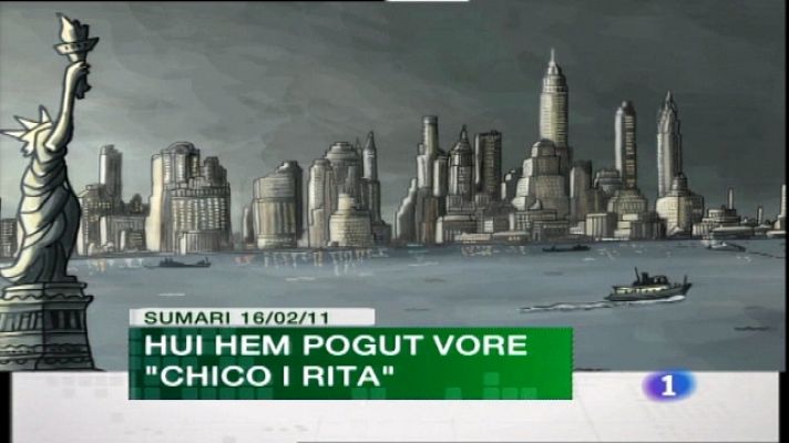 L'informatiu - Comunitat Valenciana - Comunidad Valenciana en 2' - 16/02/11