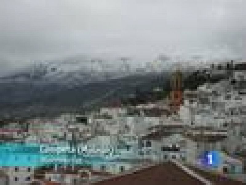 Bajan las temperaturas y nieva en cotas bajas en la Meseta Norte