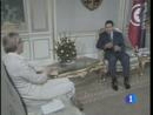 Telediario 1 - La ministra francesa de Exteriores