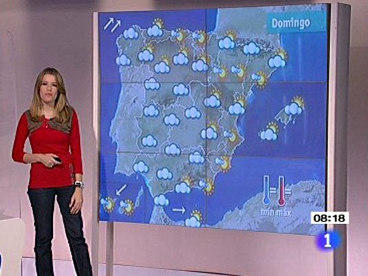 El tiempo - Ascenso de las temperaturas y algo más de sol para el fin de semana