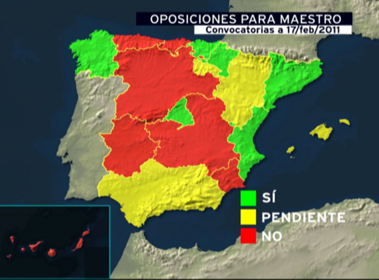 El futuro de cientos de opositores a maestro sigue en el aire