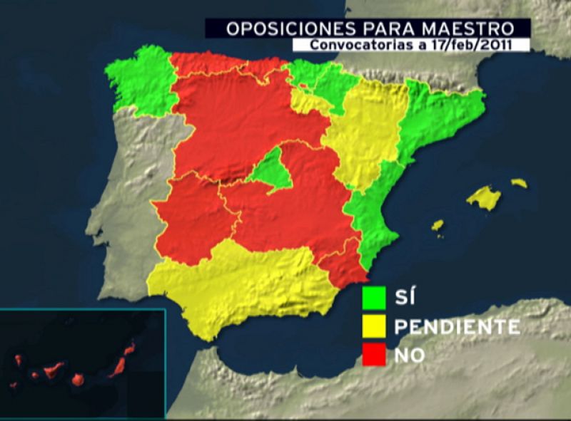 El futuro de cientos de opositores a maestro sigue en el aire