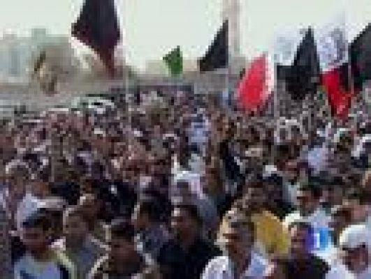 Manifestación de luto en Bahréin