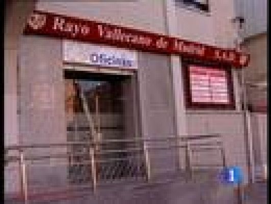 Telediario 1 - El Rayo se acoge a la Ley Concursal