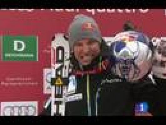 Telediario 1 - A la tercera va la vencida para Ligety