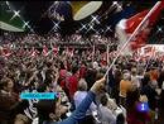 Telediario 1 - Zapatero: el PP no tiene "proyecto"