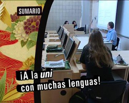 Babel en TVE - ¡A la uni con muchas lenguas!