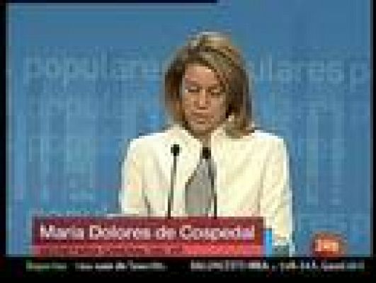  - El PP transmite su apoyo a Aguirre