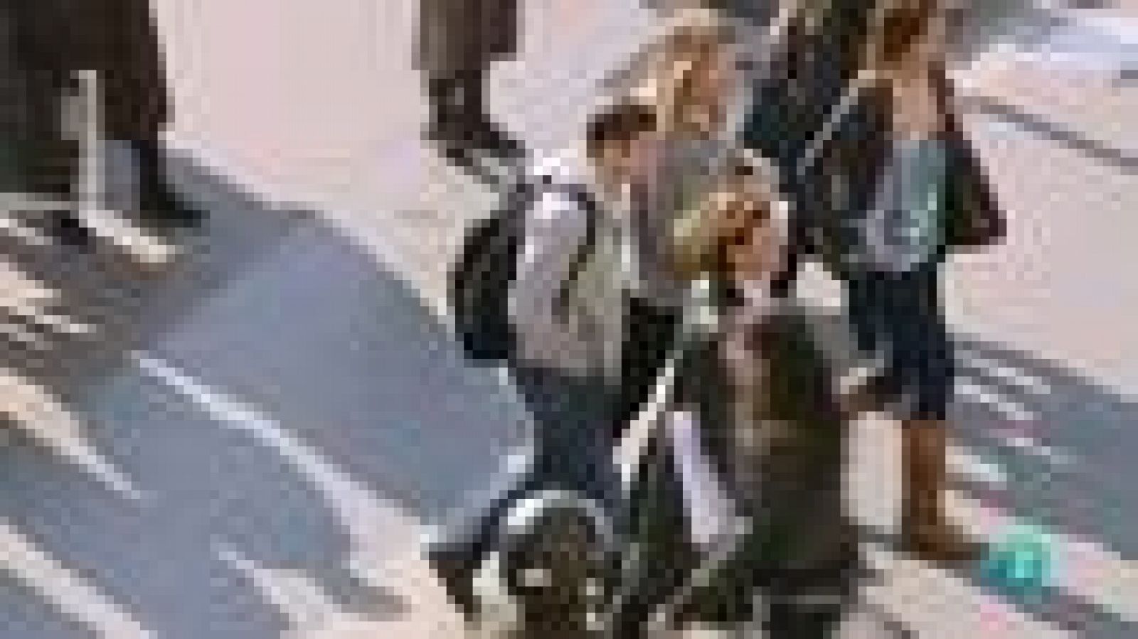 Los peatones en la ciudad