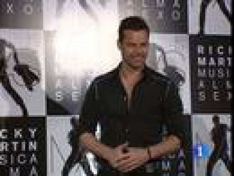   Ricky Martin está en Madrid con motivo del lanzamiento de su nuevo disco MAS