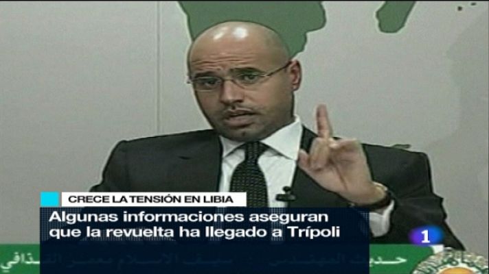 Telediario 1 - Telediario - 15 horas - 21/02/11