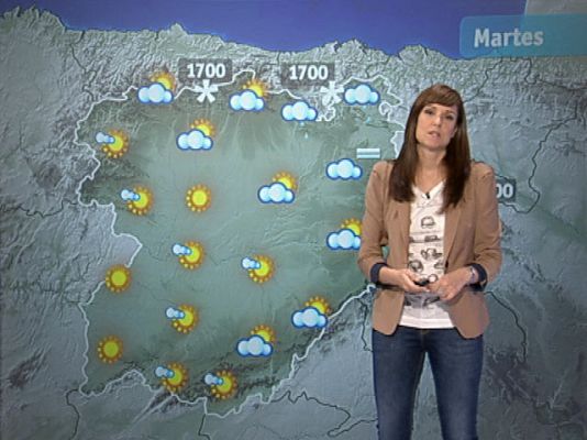 El tiempo - Viento fuerte en el este