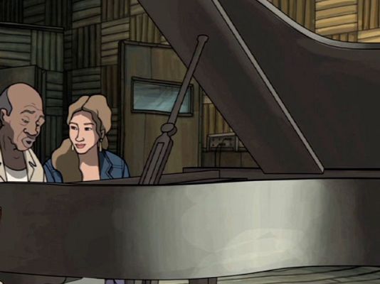 Telediario 1 - Trueba presenta "Chico y Rita"