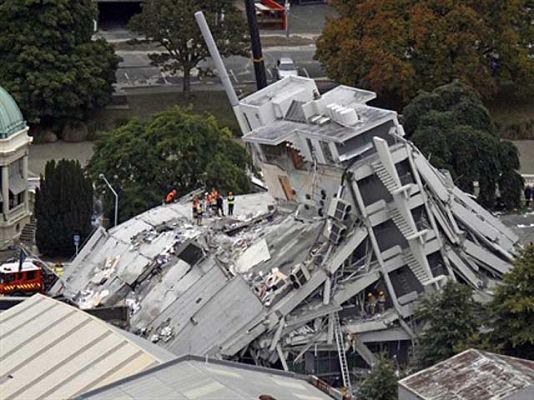 Un fuerte seísmo sacude el sur de Nueva Zelanda y deja 65 muertos