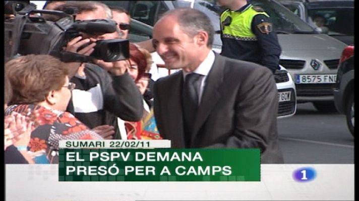 L'informatiu - Comunitat Valenciana - L'Informatiu - 22/02/11