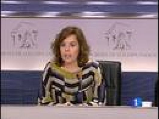 Telediario 1 - Pre-jubilaciones irregulares