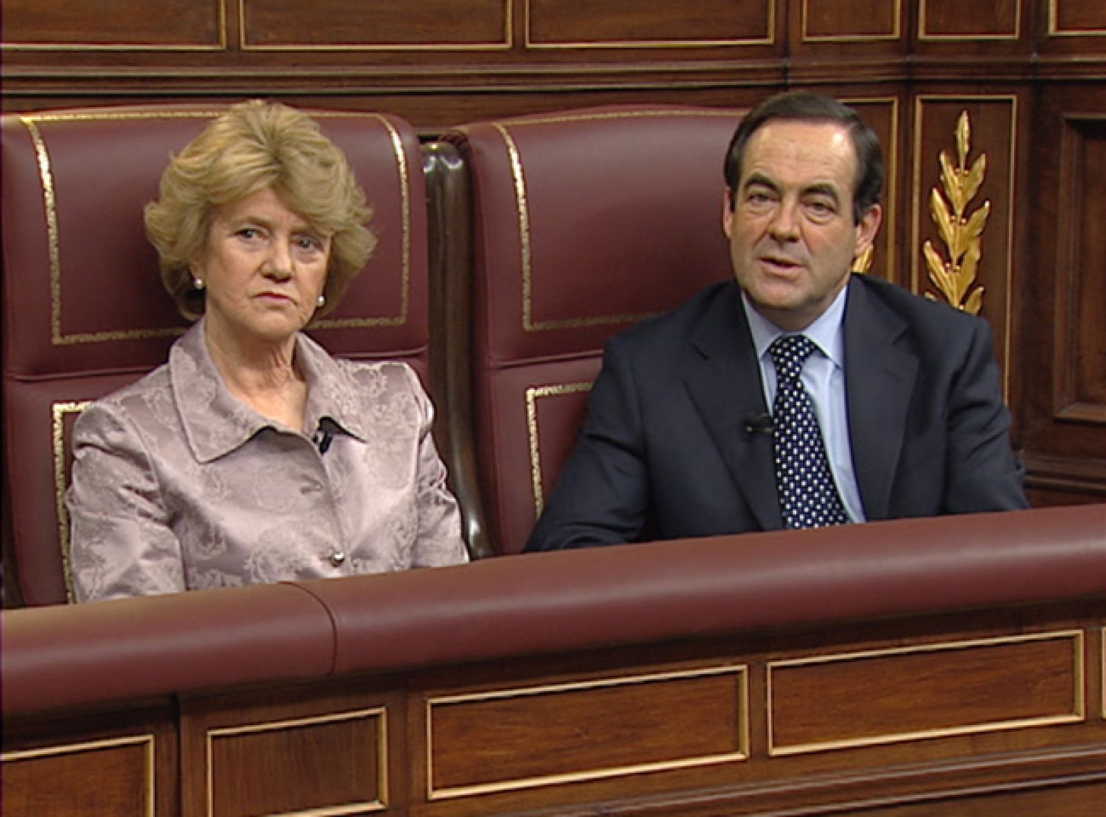 Bono y Soledad Becerril recuerdan el 23 F