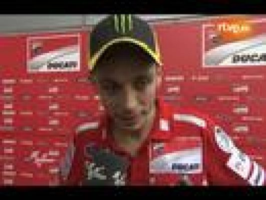 Rossi: "Mi hombro va mejorando"