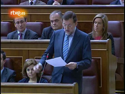 Rajoy llama a Zapatero "lastre"