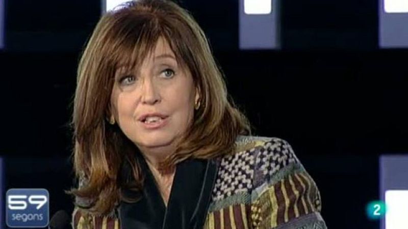 Irene Rigau al 59 segons