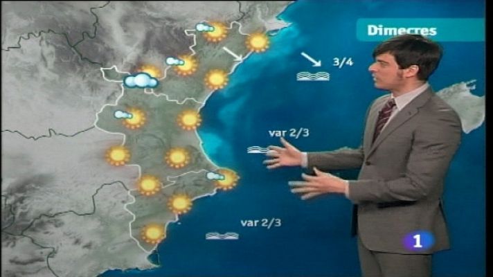 L'informatiu - Comunitat Valenciana - El tiempo en la Com. Valenciana