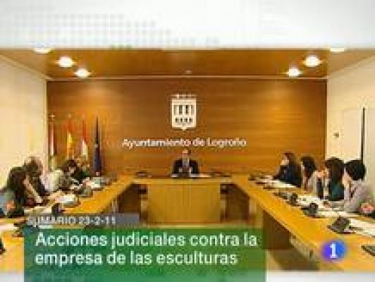 Informativo Telerioja - Telerioja en 2' - 23/02/11