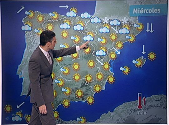 El tiempo - Nubes en el norte y en el Estrecho