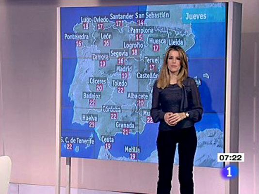 El tiempo - Adelanto de la primavera para este jueves