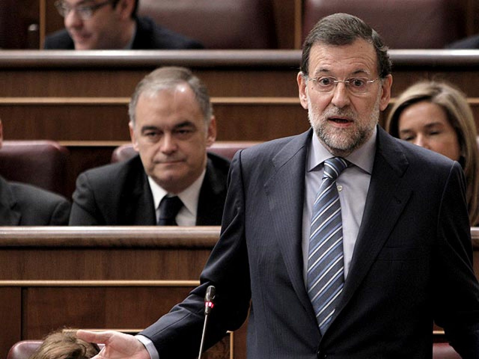 Rajoy califica de "ejercicio de propaganda" el análisis de Zapatero sobre la política social del Gobierno