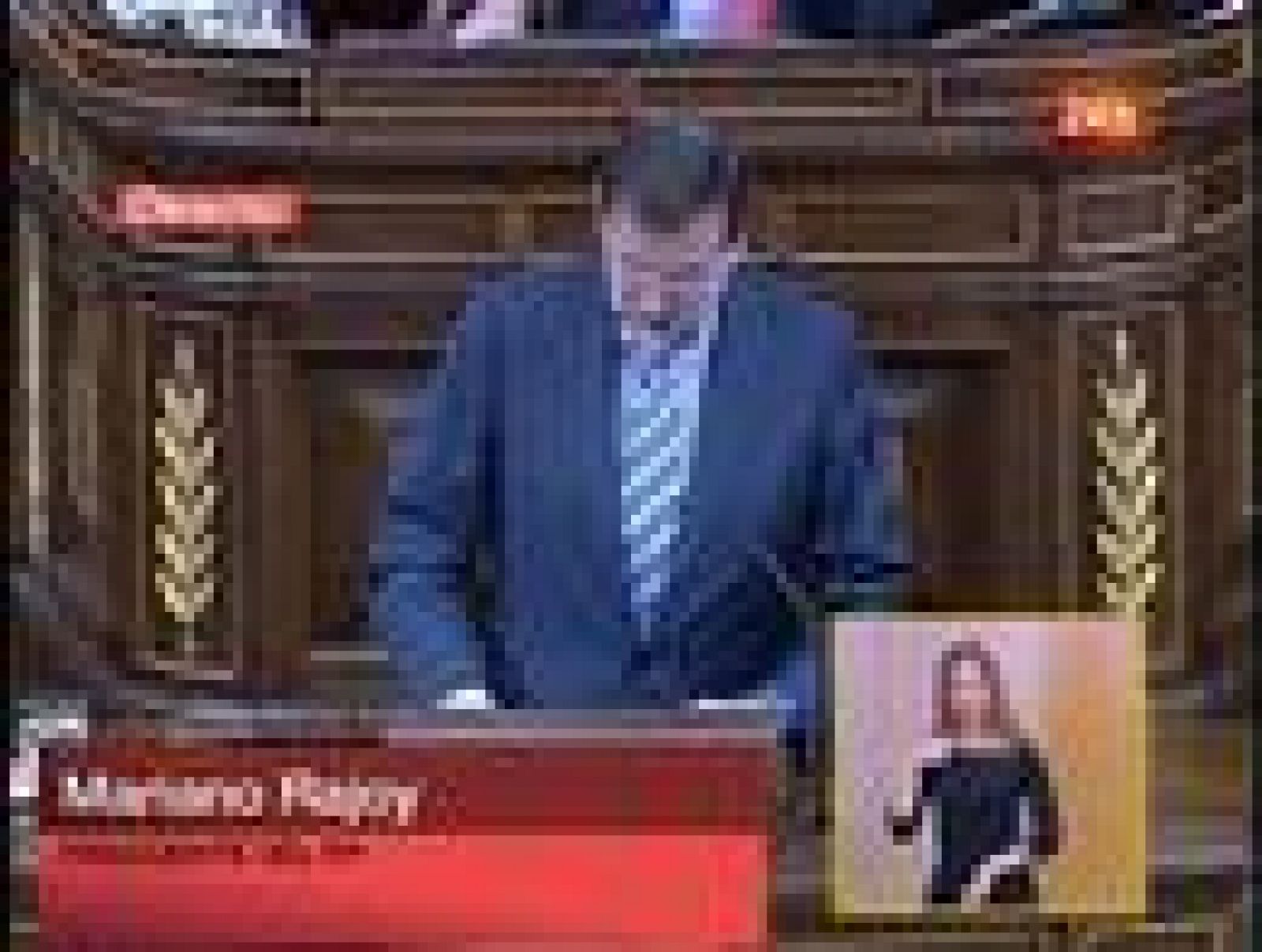 Rajoy califica de "ejercicio de propaganda" el análisis de Zapatero sobre la política social del Gobierno