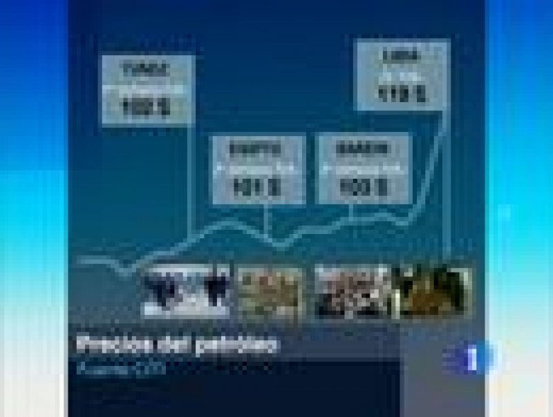 La crisis libia sigue aumentando la subida del precio del petróleo | Ver