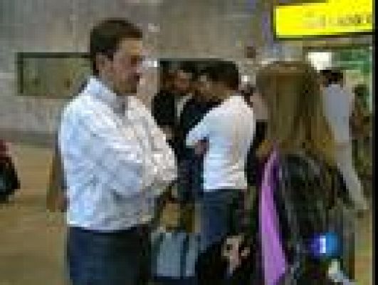 Telediario 1 - Salir de Libia