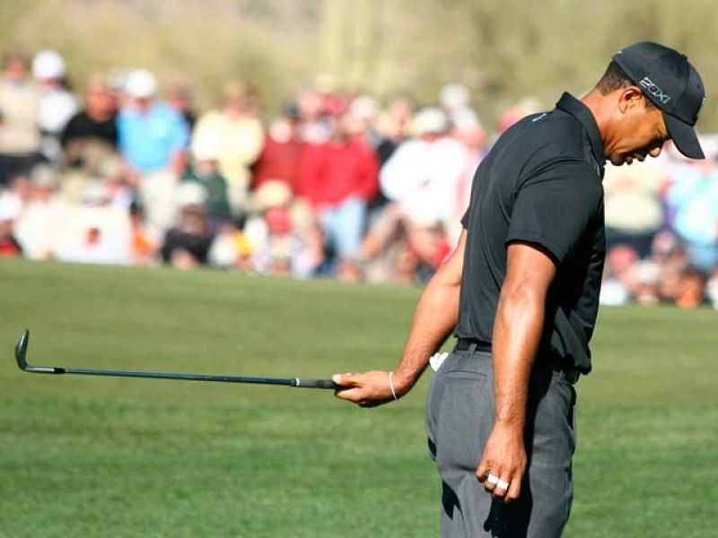 Tiger Woods ha quedado eliminado del Mundial de Match Play, que se está celebrando en la localidad estadounidense de Marana.