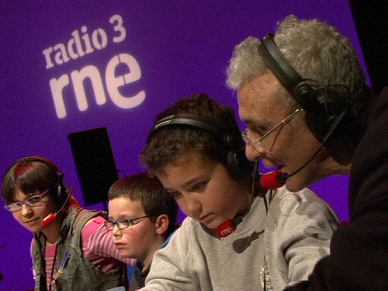  'Como lo oyes', de Radio 3, con niños