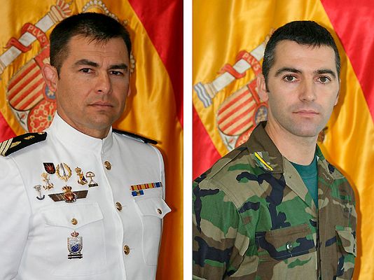 Telediario 1 - Mueren cinco militares "expertos en explosivos" en un accidente en la base de Hoyo de Manzanares