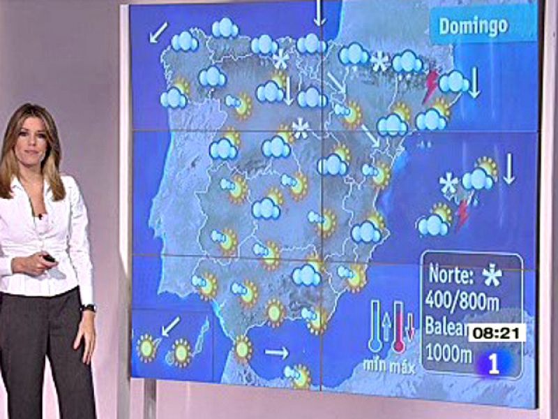 Tiempo más inestable durante el fin de semana