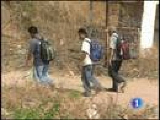 Telediario 1 - Inmigrantes secuestrados en México