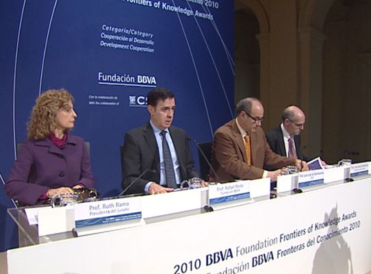 Telediario 1 - Premios de la Fundación BBVA