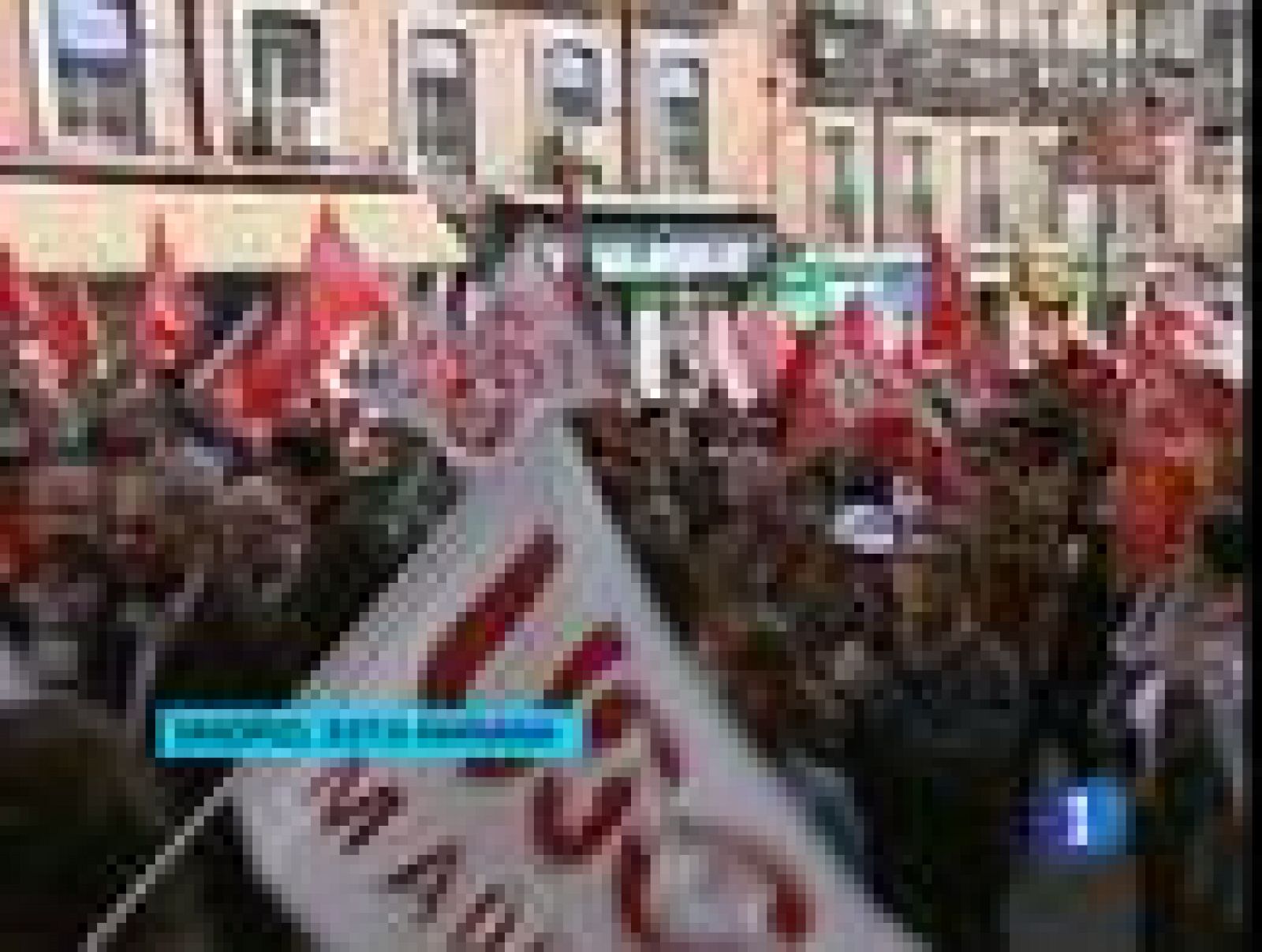 Telediario 1: Protestas por privatizar AENA | RTVE Play