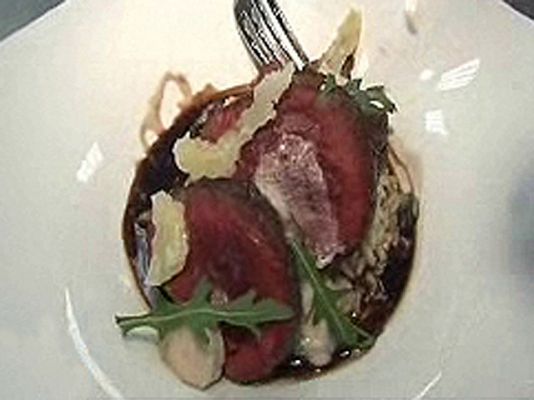 RTVE Cocina - Solomillo de risotto con setas