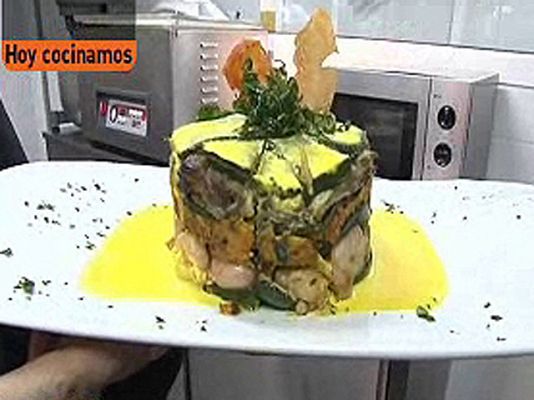 RTVE Cocina - Lasaña de calabacín con mejillones