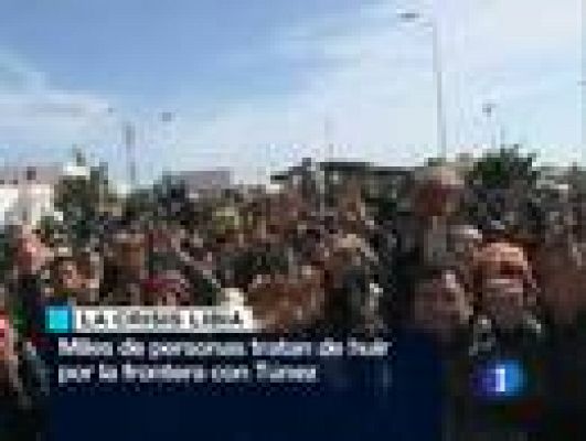 Telediario 1 - Telediario 1 en 4'  - 28/02/11