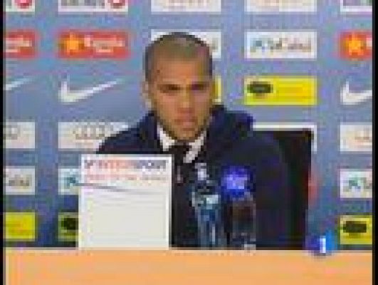 Telediario 1 - Alves: "Mou no es llorón; es listo"