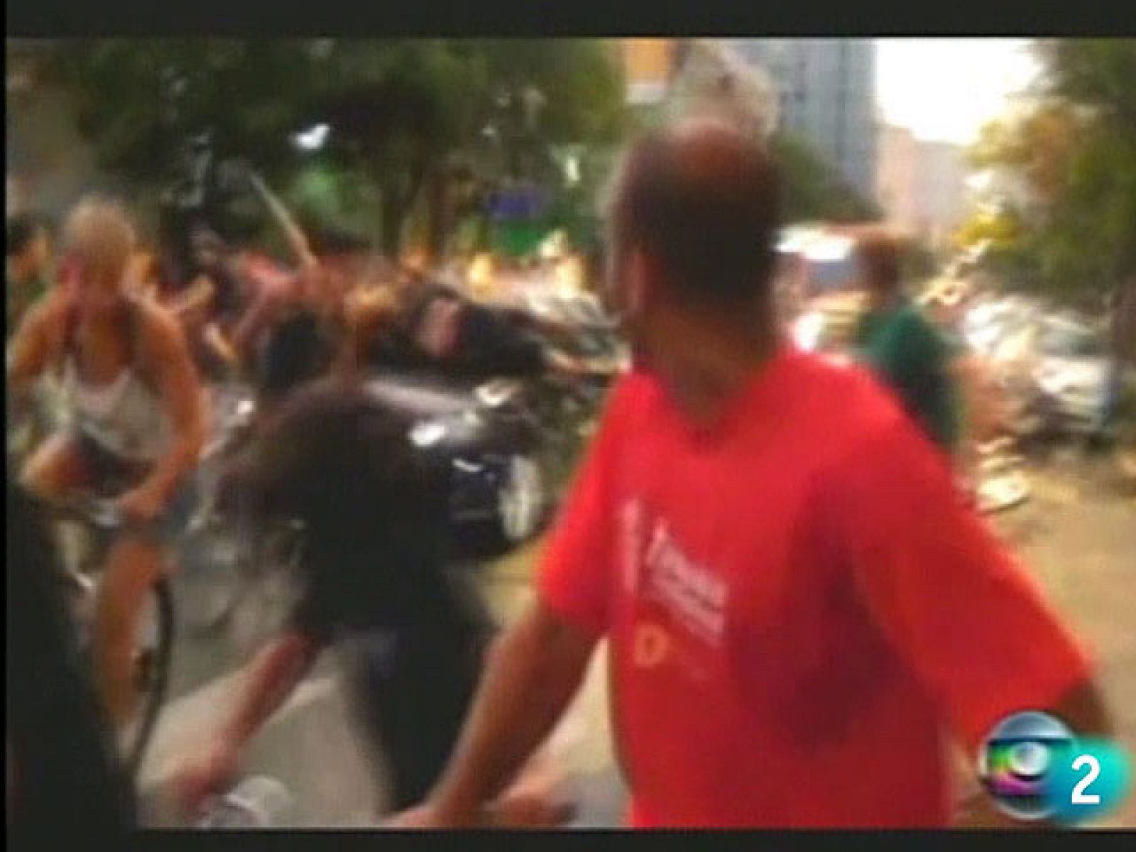 Nueve heridos en un atropello masivo en una marcha a favor de las bicicletas en Brasil