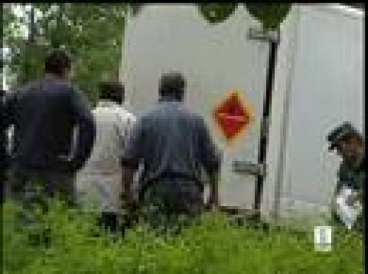  - Accidente de un camión en Lérida