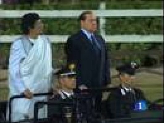 Telediario 1 - Preocupación en Italia por Libia