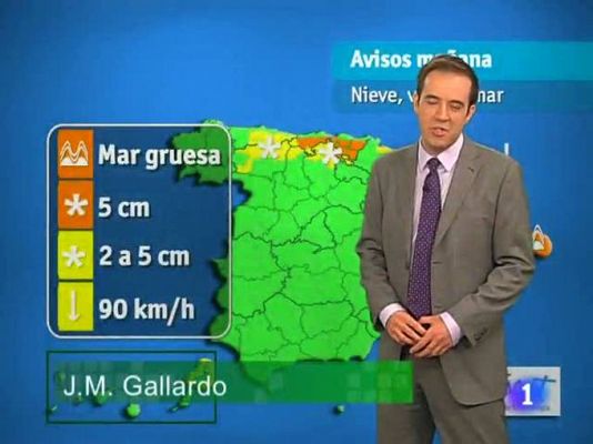 El tiempo en la Comunidad de Cantabria - 01/03/11