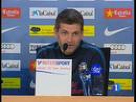 Telediario 1 - Vilanova suplirá al lesionado Pep